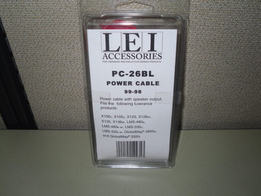 LEI Accessories PC-26BL Power Cable 99-98 for Lowrance Eagle Sea Electronics - Image 2