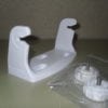 Standard Horizon GX1150 VHF White Mounting Mount Bracket + Knobs - Image 2