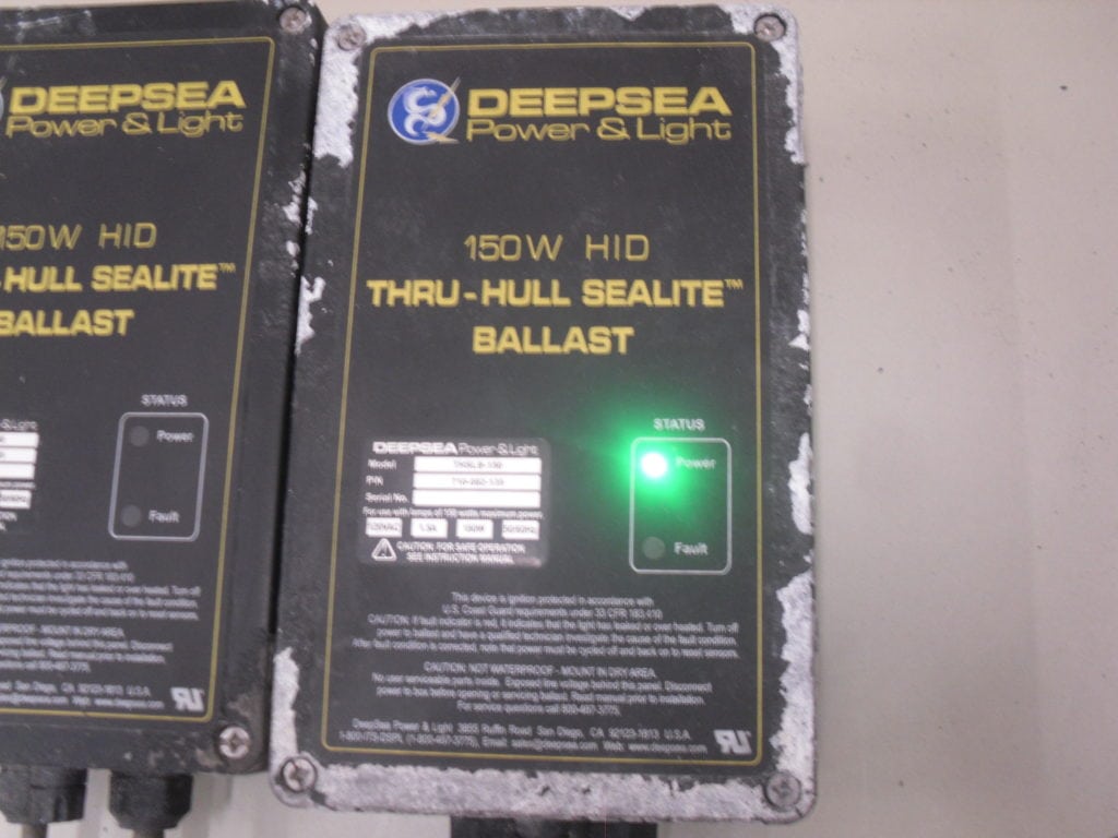 Deepsea Power & Light THSLB150 Underwater Light SeaLite Ballast LOT
