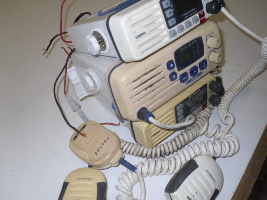 Uniden Solara DSC VHF Marine Radios - LOT OF 3 - AS IS - NO RETURNS - Image 2