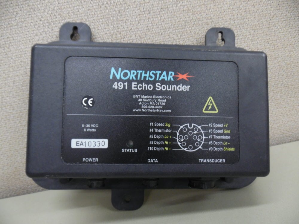 Northstar 491 Echo Sounder Module with Power Cable - Tested 90 Day ...
