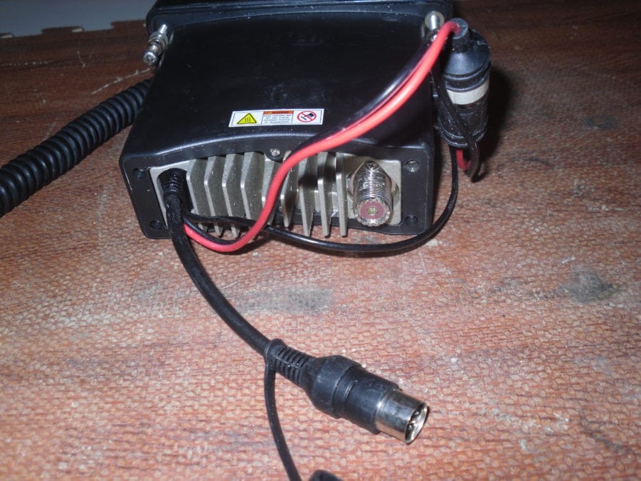 Lowrance Link-5 VHF Marine Radio Transceiver w/ Mic - Good Condition - Image 3