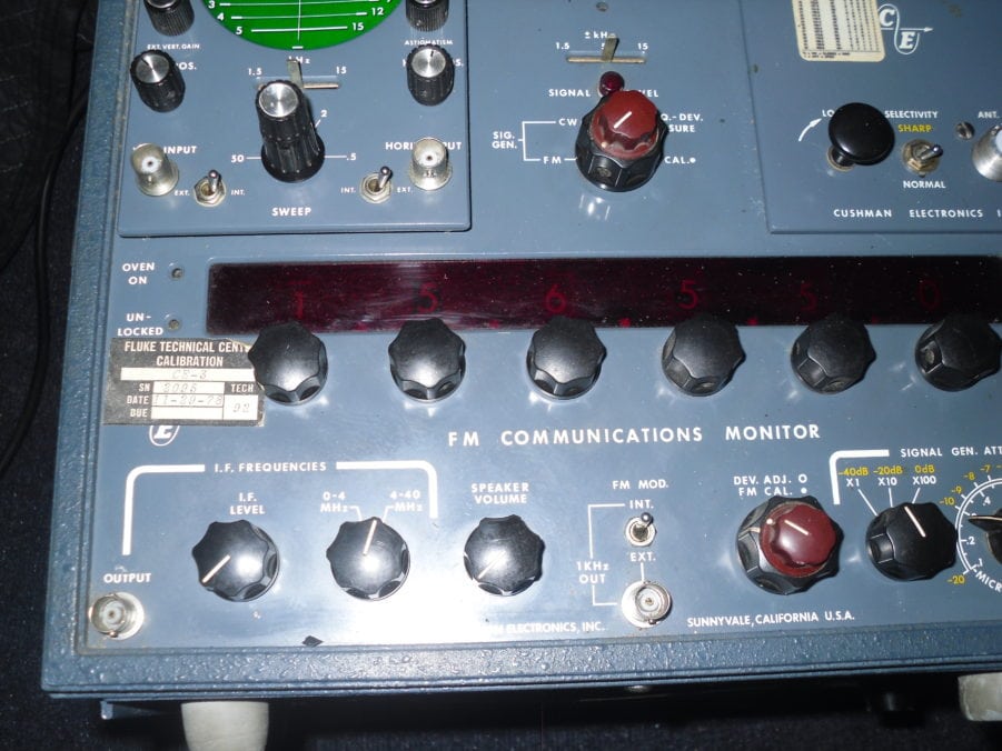 Cushman Electronics Model CE-3 FM Communications Monitor - Image 6