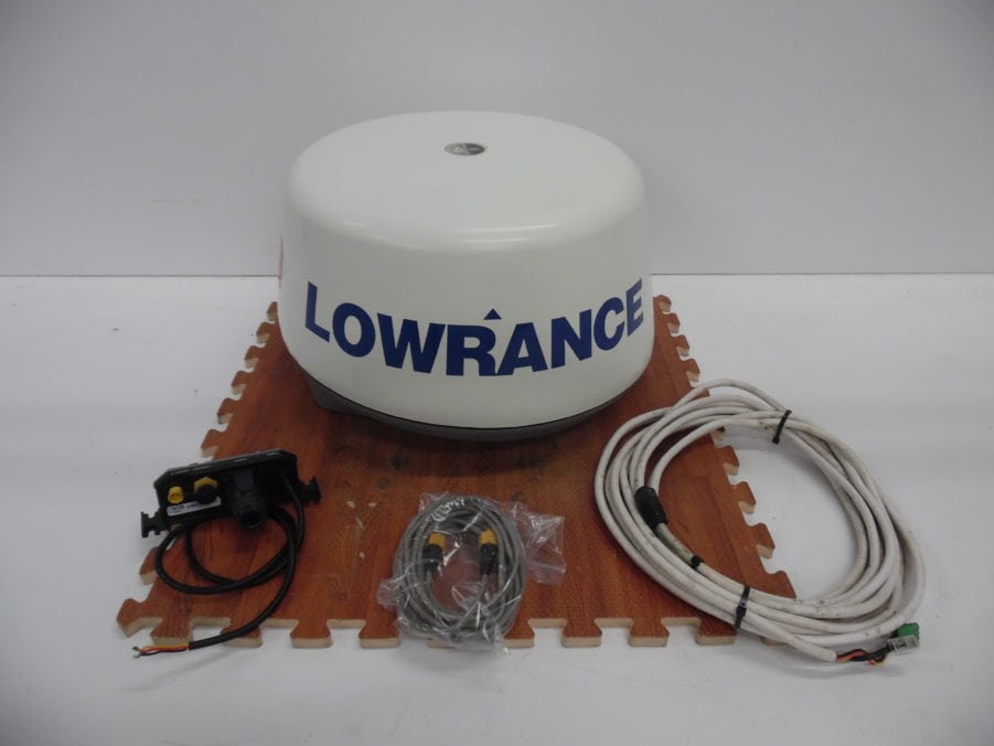 Simrad/Lowrance/B&G/Navico Broadband 4G Radar Dome w Cables & RI10 - Good Cond