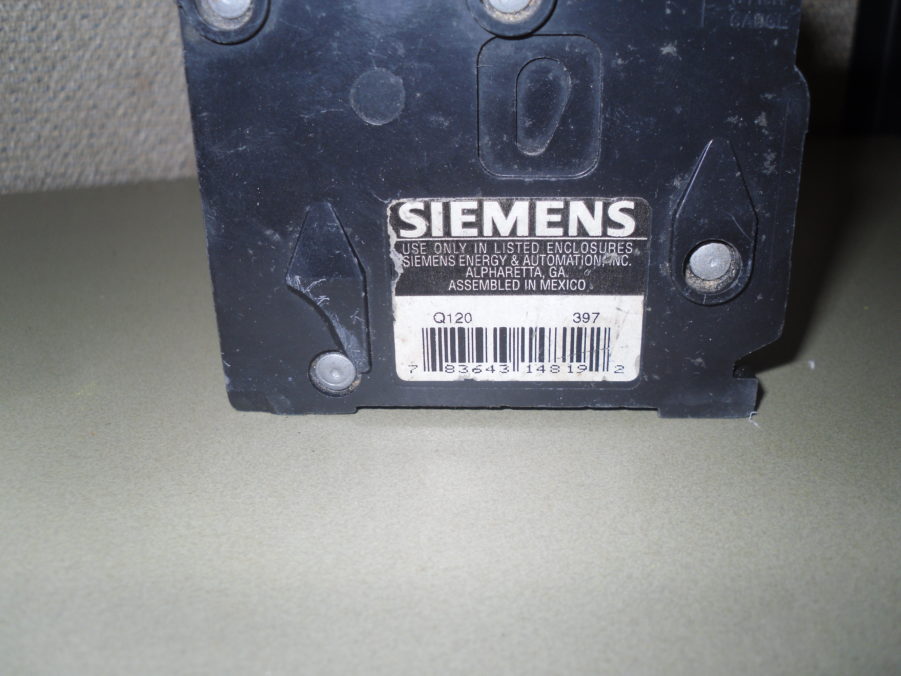 Siemens Q120 BR120 Single-Pole Type15 20 Amp QP Circuit Breaker - LOT of 2 - Image 7
