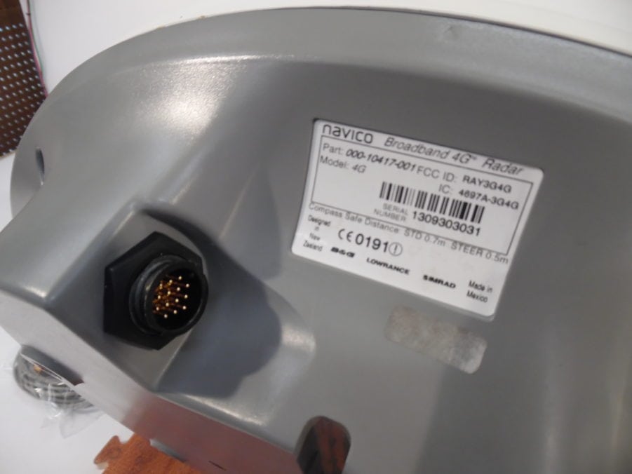 Simrad/Lowrance/B&G/Navico Broadband 4G Radar Dome w Cables & RI10 - Good Cond - Image 10