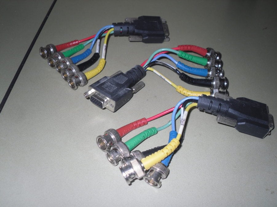 Extron 26-533-01 VGA RGB BNC Female / Male Cable - Lot of 3