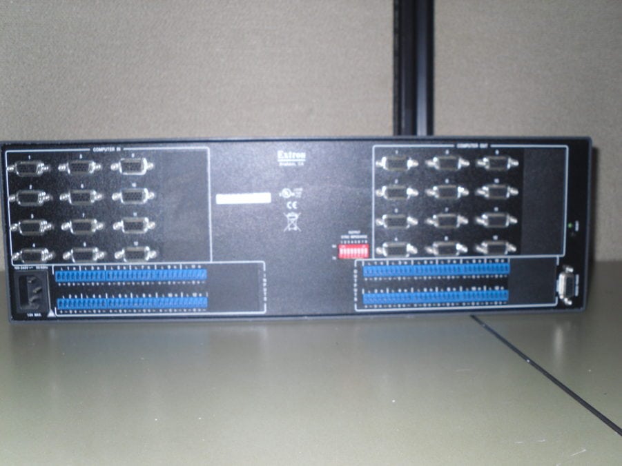 Extron MVX 1212 12x12 VGA Series Stereo Audio Matrix Switcher ADSP Inc. Pwr Cord - Image 6