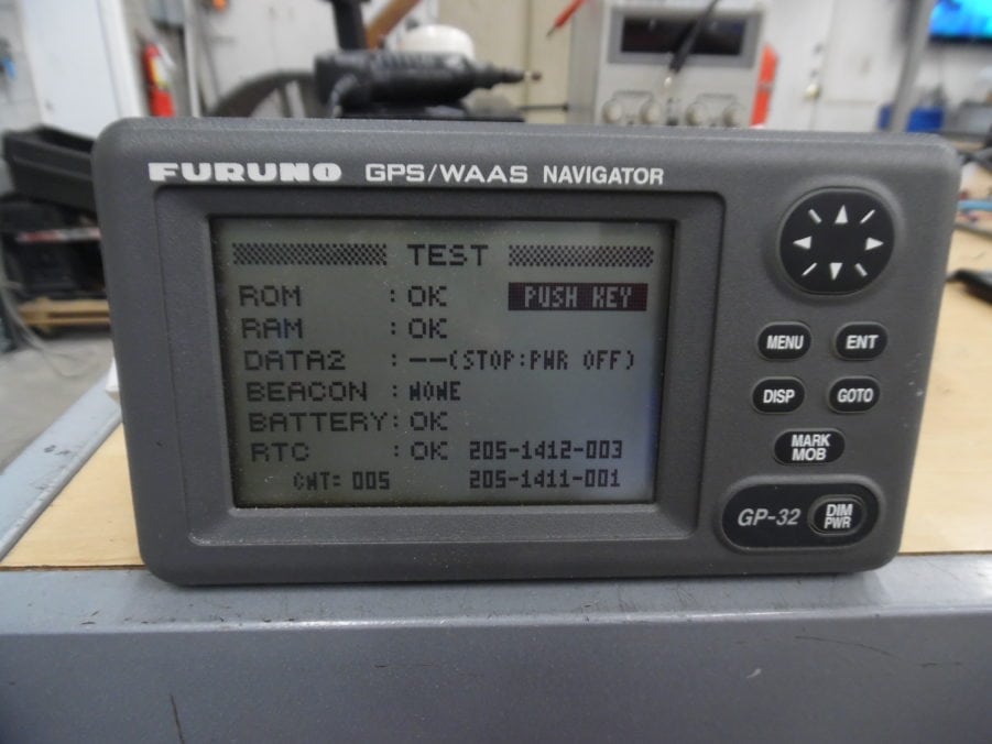 Furuno GP-32 GPS/WAAS Navigator Display - Great Condition - Image 7