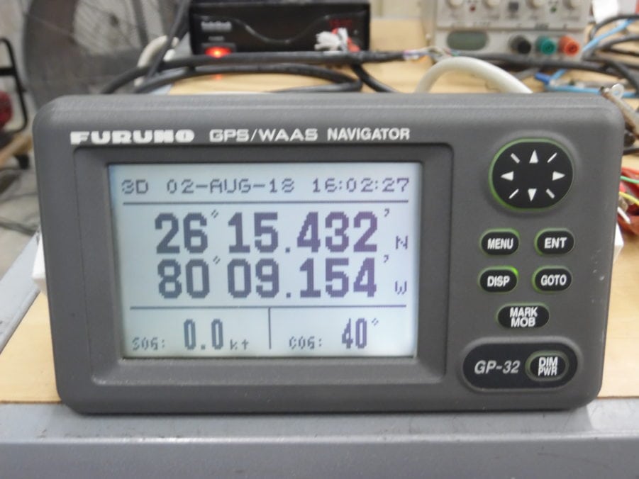 Furuno GP-32 GPS/WAAS Navigator Display - Great Condition - Image 3