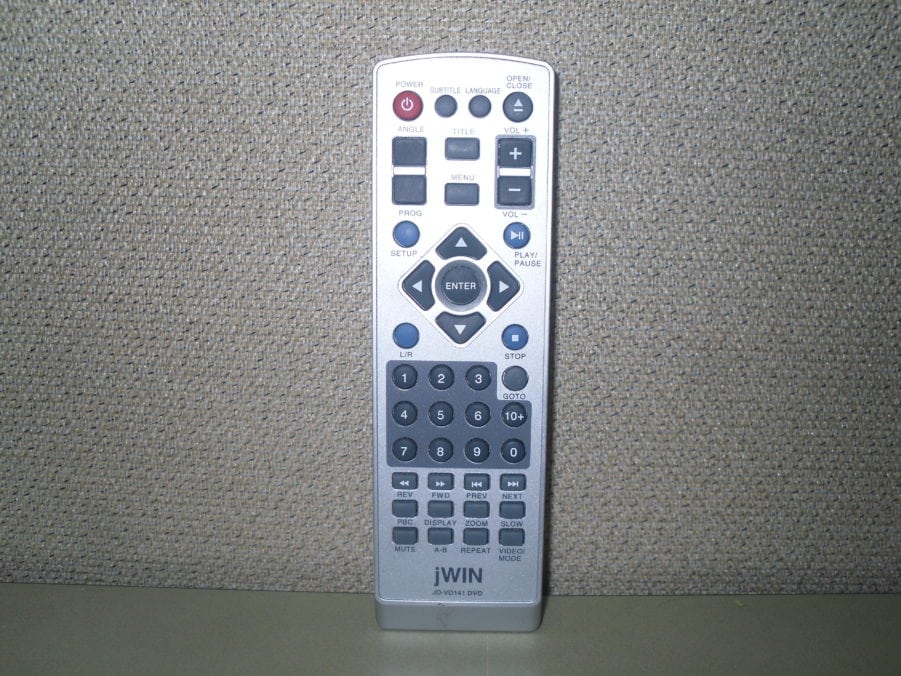 jWIN JD-VD141 Remote Control DVD TV Controller - Free US Shipping