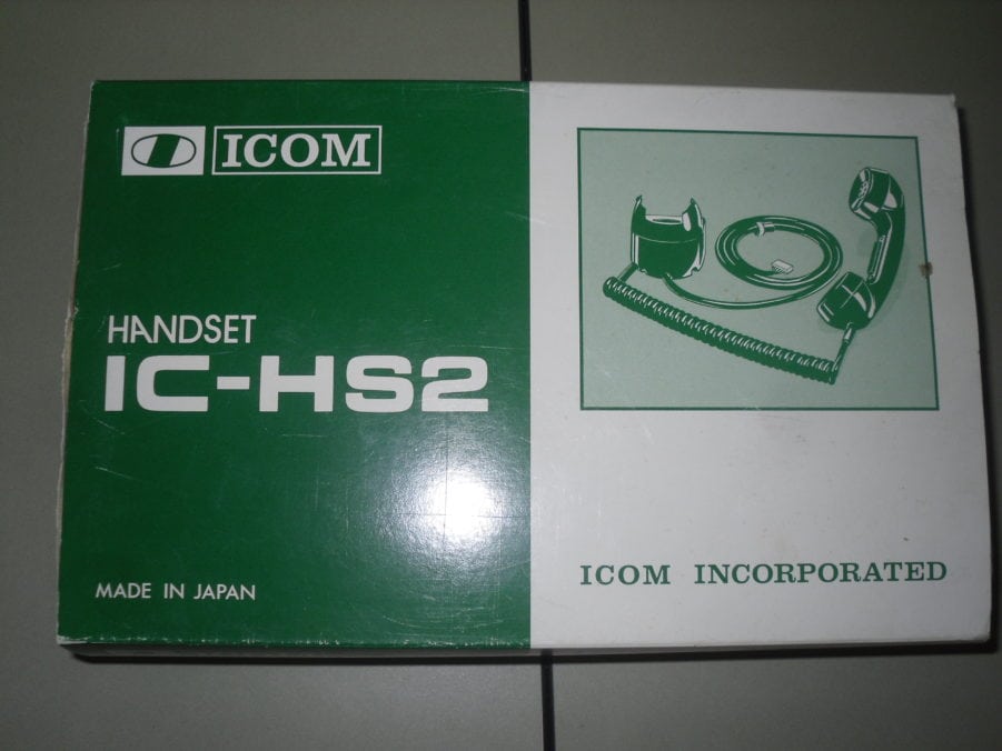 Icom IC-HS2 Handset Marine Radio Telephone ICM80 Vintage Japan - Image 2