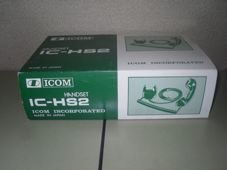 Icom IC-HS2 Handset Marine Radio Telephone ICM80 Vintage Japan