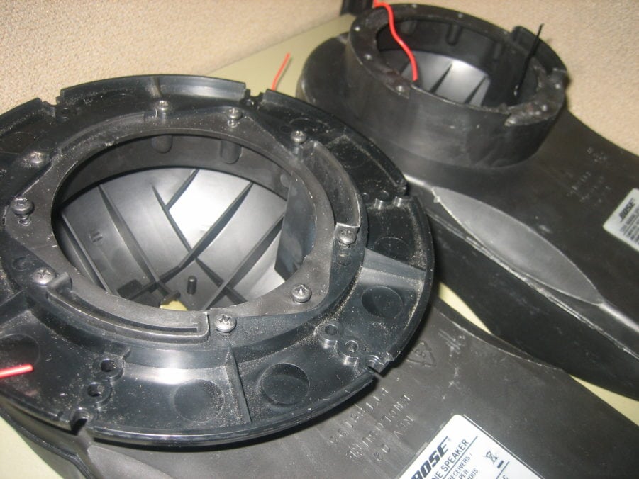 Bose 131 Marine Speaker Flush Mount Mounting Enclosure 4.5" - Image 3