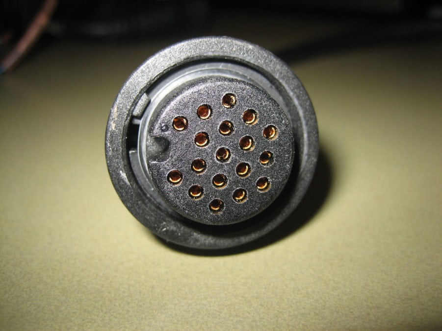 Furuno SHORT 12" NMEA Navnet 3D Data2 Cable 18 Pin 000-164-608 FRUDD-18AFFM-L180 - Image 3