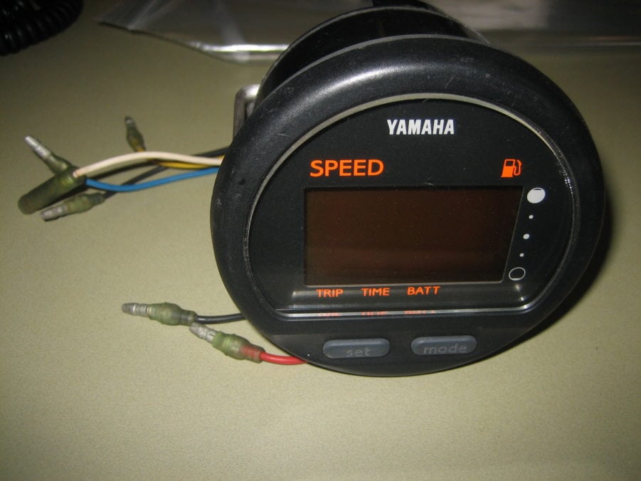 Yamaha Digital Speedometer (Round) - FOR PARTS/REPAIR - 6Y5-83570-A0-00