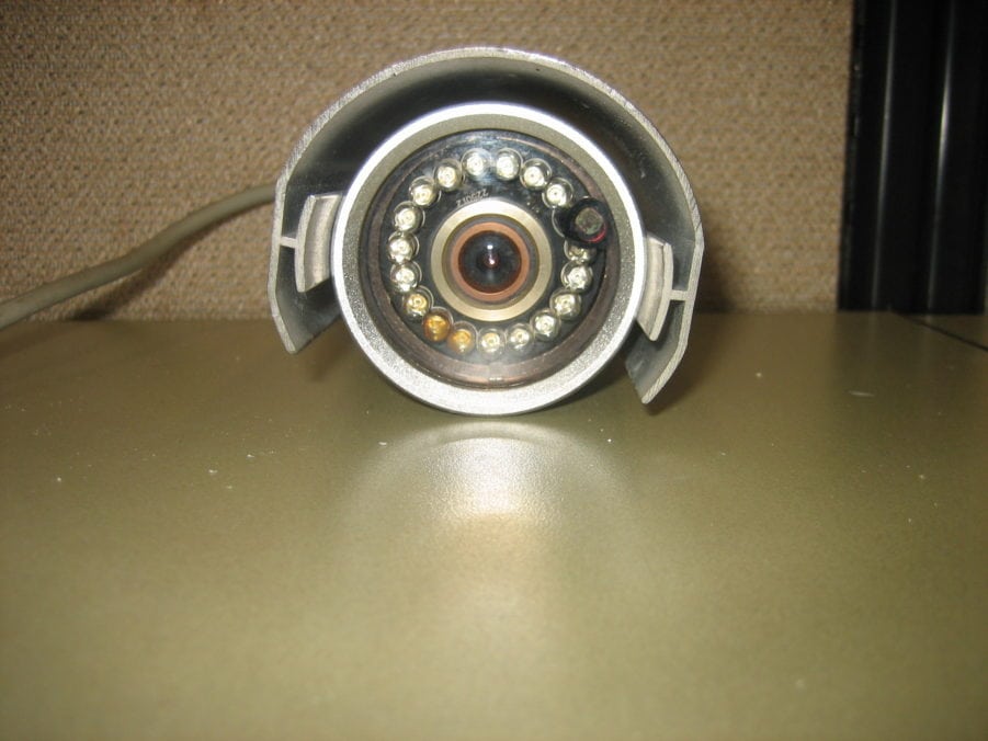 Sony W-IR8218 Color Surveillance Day / Night Camera 1/4" CCD DSP 3.6mm Lens