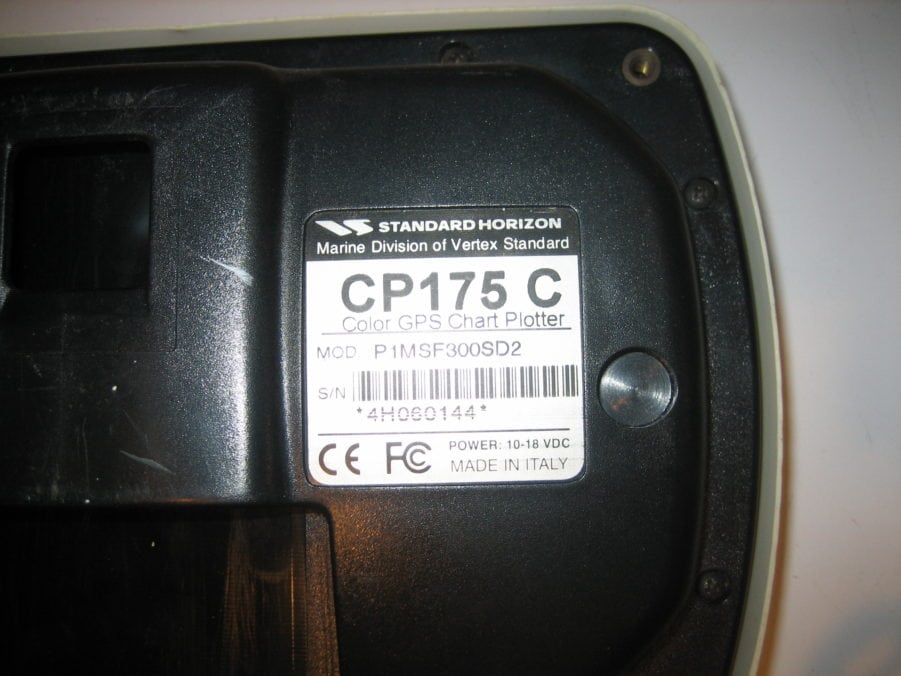 Standard Horizon CP175C Color Chartplotter GPS DISPLAY HEAD w/ Suncover - Image 8