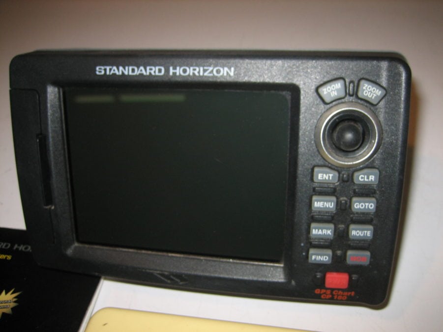 Standard Horizon CP180 Color Chartplotter GPS DISPLAY HEAD w/Suncover & Manual