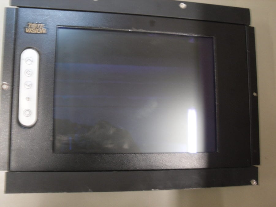Tote Vision LCD-1042VB 10.4” LCD TV Studio Monitor Screen Flush Mount - Image 5
