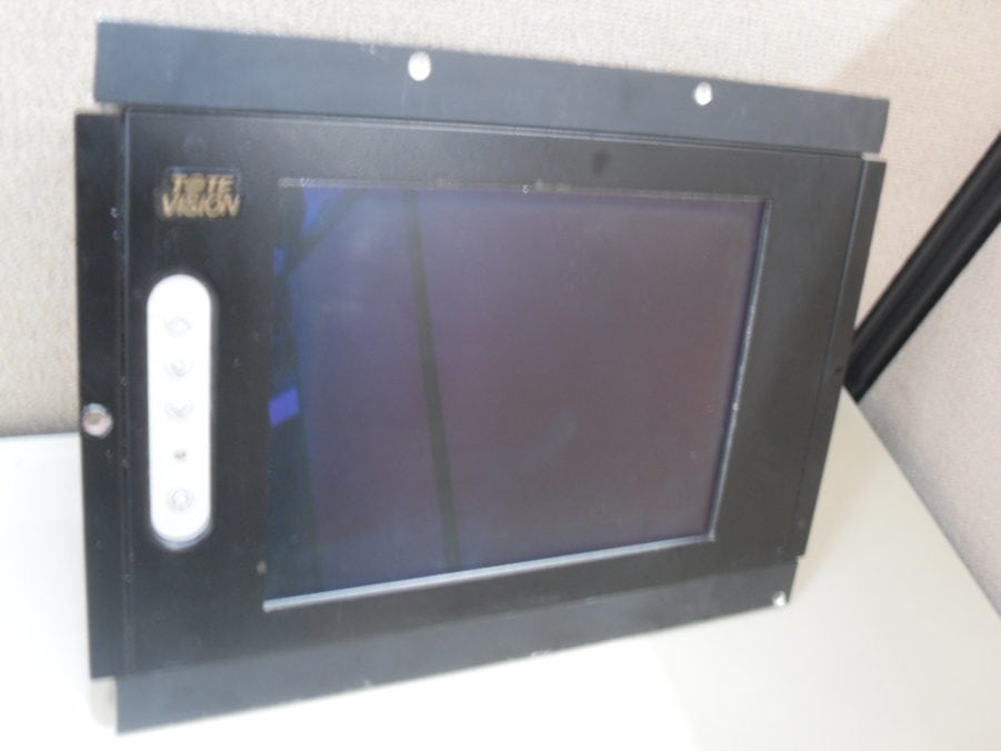 Tote Vision LCD-1042VB 10.4” LCD TV Studio Monitor Screen Flush Mount