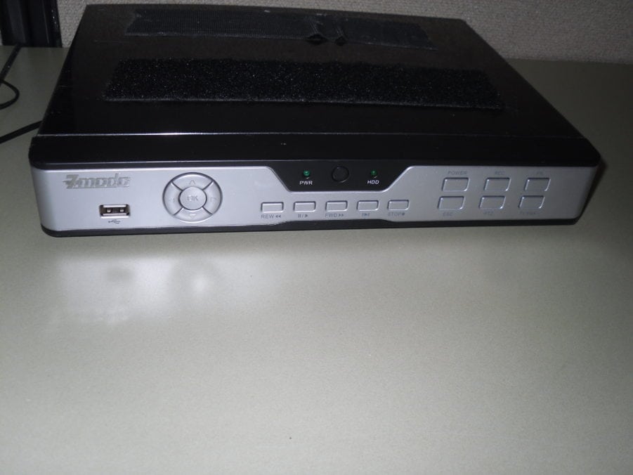 ZMODO DVR 8 CHANNELS D9108BH ZMD-DD-SBN8 DVR-H9108V RECORDER SECURITY 12V