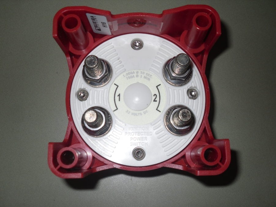 Blue Sea Systems 5511E Battery Switch Dual Circuit 350 Amp E-Series MD - Image 4