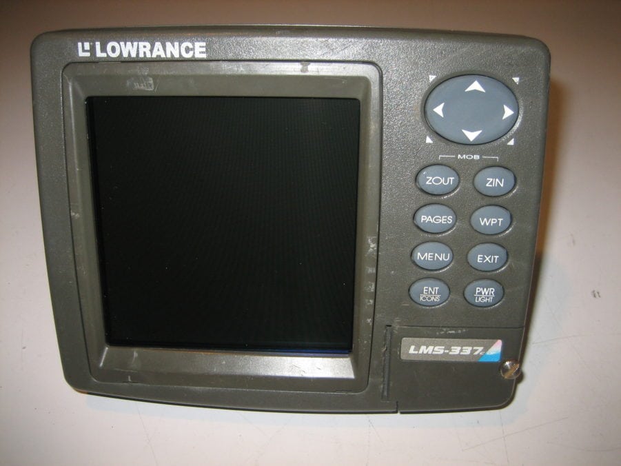 Lowrance LMS-337c DF Fishfinder Chartplotter - Does Not Power On - PARTS REPAIR