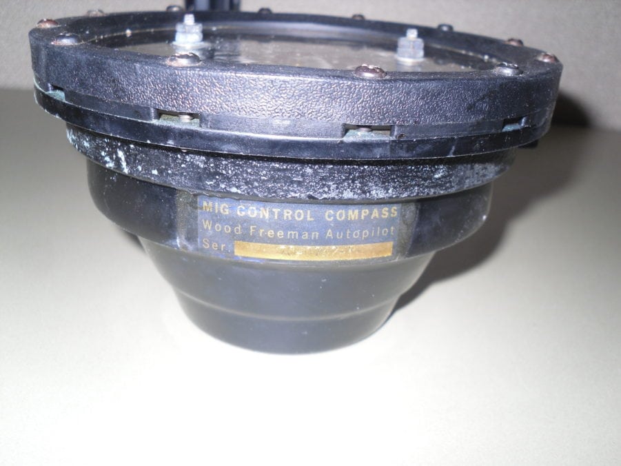 Wood Freeman Autopilot MIG Control Compass Vintage - Image 2