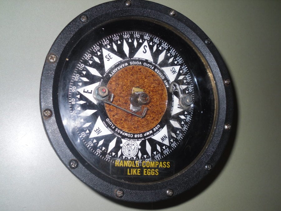 Wood Freeman Autopilot MIG Control Compass Vintage