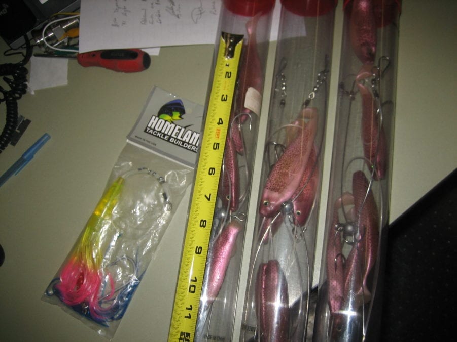 Sea Striker LOT OF 3x - 4 Arm Umbrella Rig w/Sassy Shad & Hooks + Free Gift - Image 6