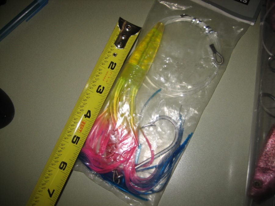 Sea Striker LOT OF 3x - 4 Arm Umbrella Rig w/Sassy Shad & Hooks + Free Gift - Image 5