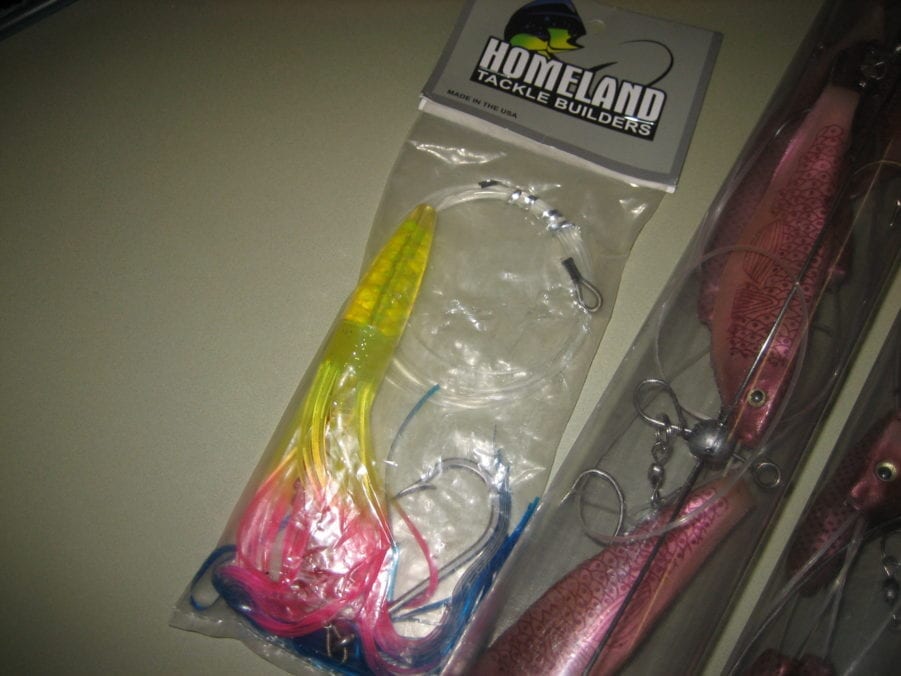 Sea Striker LOT OF 3x - 4 Arm Umbrella Rig w/Sassy Shad & Hooks + Free Gift - Image 3
