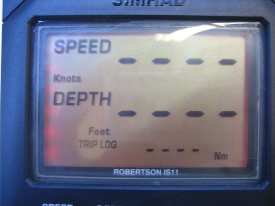 Simrad Robertson IS11 Speed Depth Log Dataline Instrument SDI - Excellent Cond. - Image 3