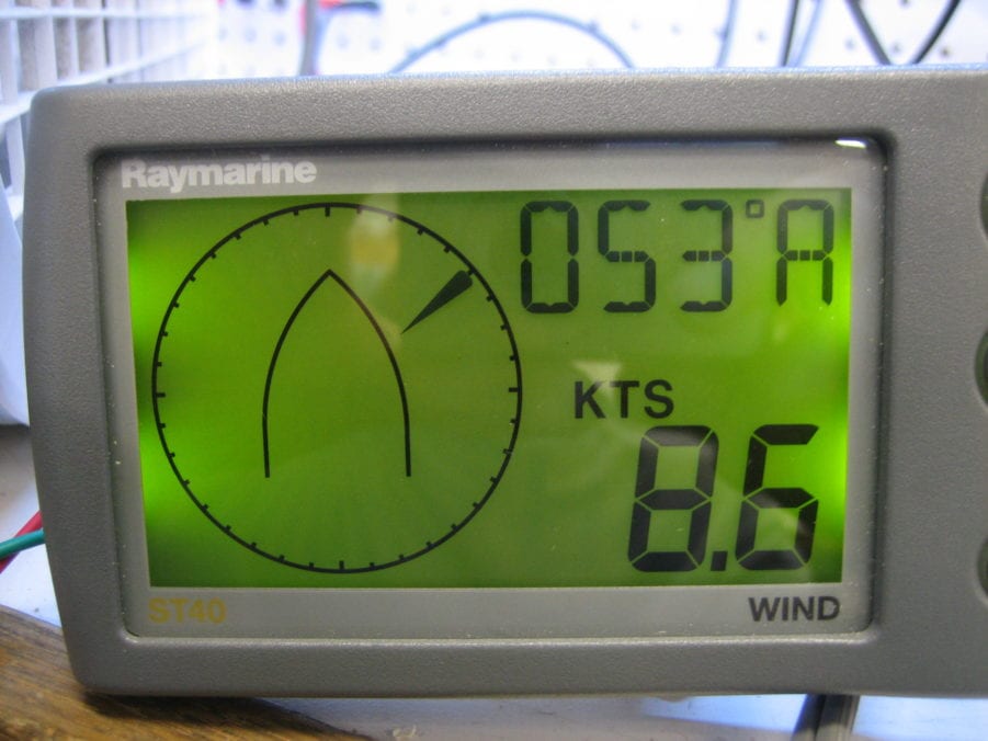Raymarine Raytheon ST40 Wind Display Head - E22047 - 90 Day Warranty - Image 2