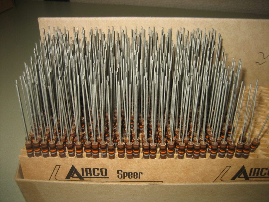Airco Speer 10K Ohm Resistors 10% Tol 1/2 Watt - LOT OF 480