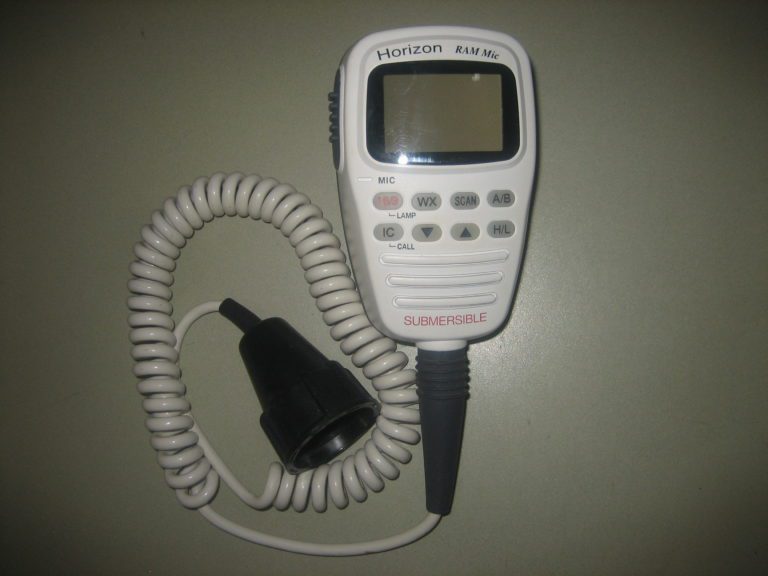 Standard Horizon CMP23W VHF Marine RAM Mic Microphone Max Marine Electronics