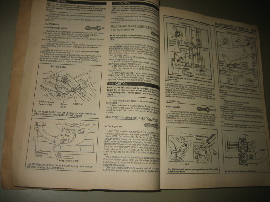 Yamaha 1703 2-Stoke Outboard 1997-2003 Repair Manual - V4 V6 2-250 HP Jet Drives - Image 5