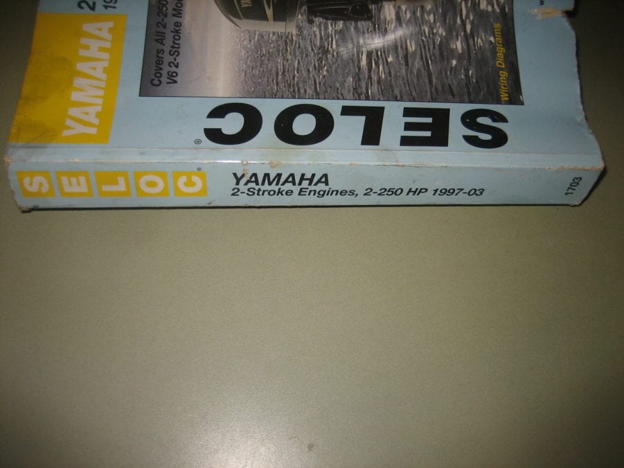 Yamaha 1703 2-Stoke Outboard 1997-2003 Repair Manual - V4 V6 2-250 HP Jet Drives - Image 3