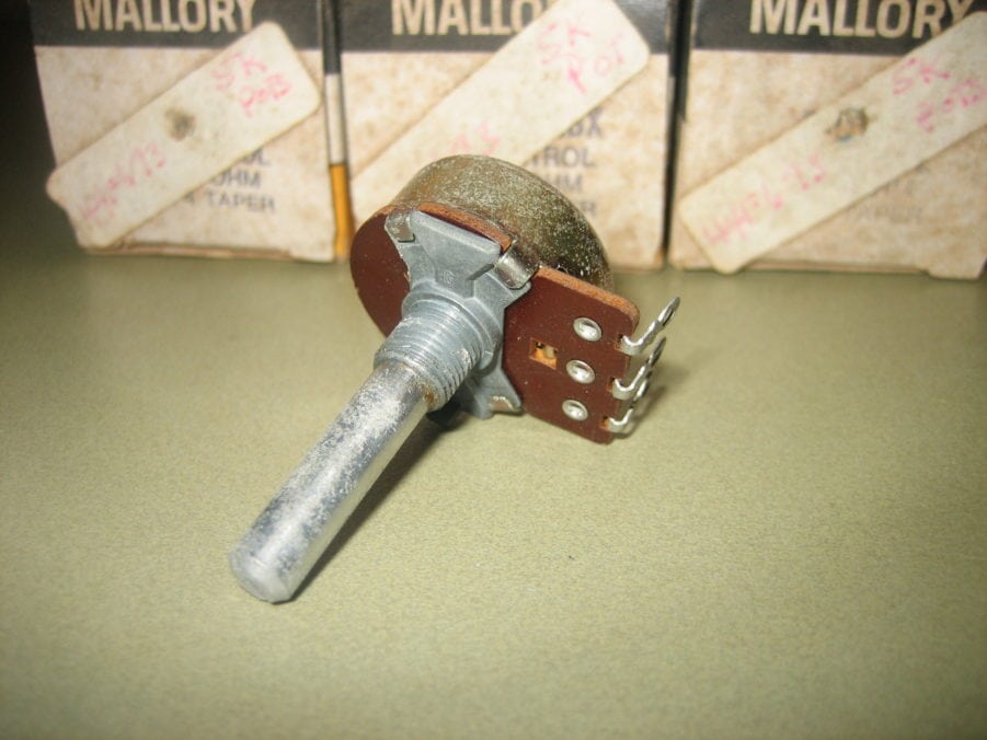 Mallory 24U502BX Mini Pot Potentiometer 5K #4 Taper - LOT OF (8) - Image 4