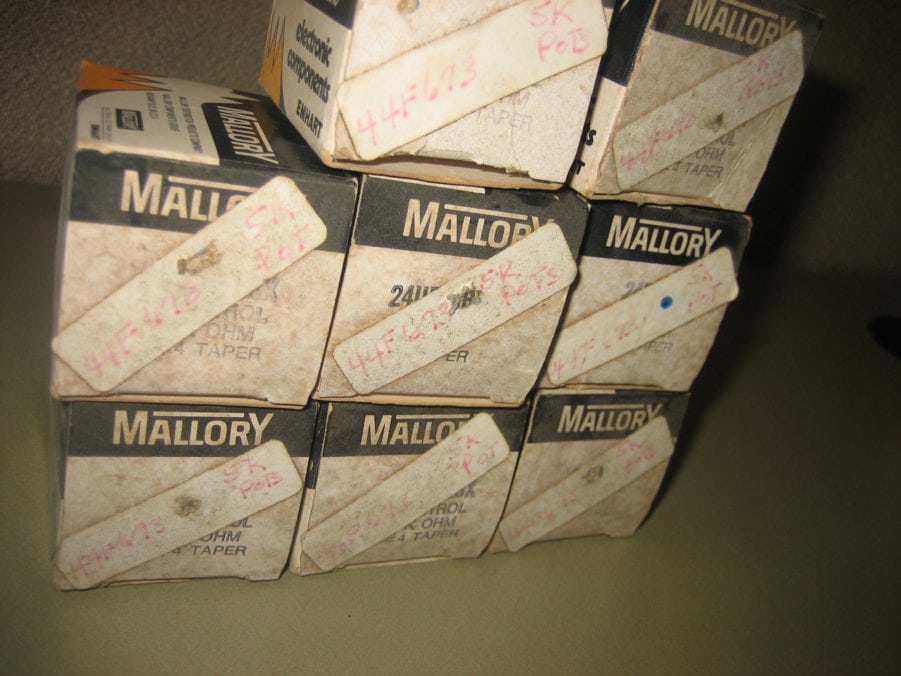 Mallory 24U502BX Mini Pot Potentiometer 5K #4 Taper - LOT OF (8) - Image 3