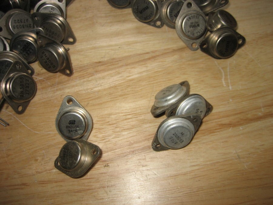 RCA Motorola 2N3055 Transistors - LOT OF 40 - Image 2