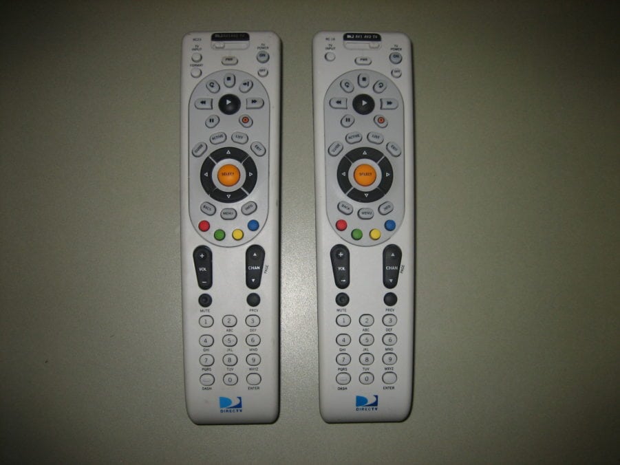 DIRECTV RC65RX UHF RF Universal Remote Control - AS-IS - LOT OF 2