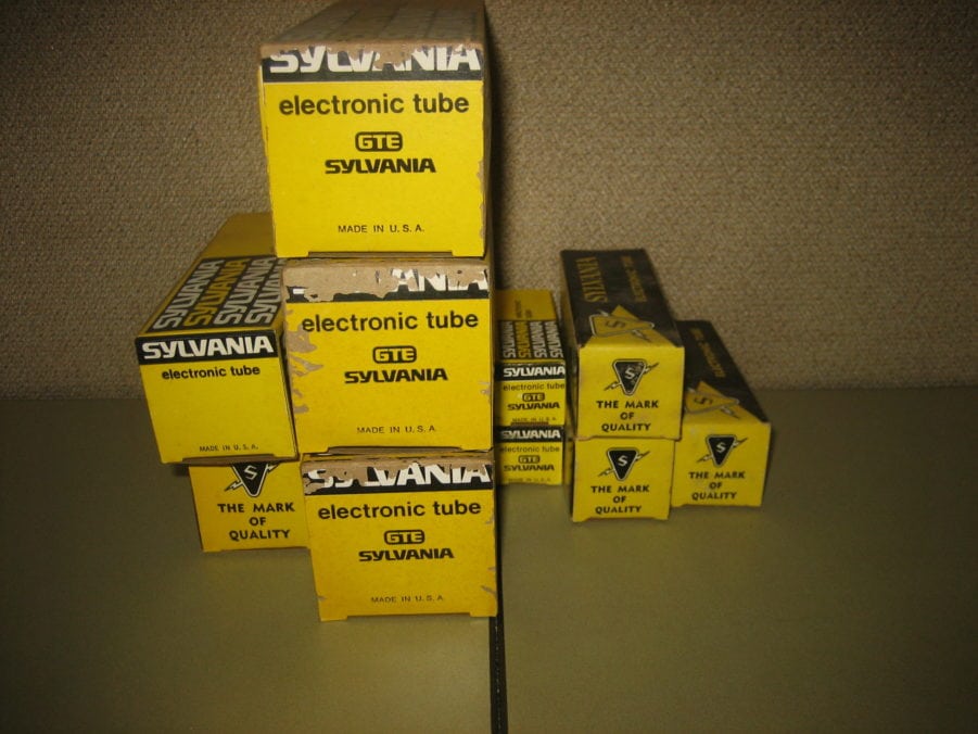 Sylvania Electronic Tube 12GE5 12GW6 6910 1R5 1T4 6SL7GT 6W6GT - LOT OF 10 - Image 2
