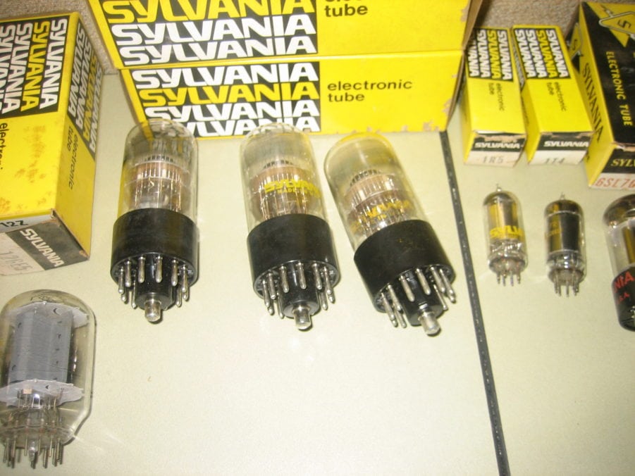 Sylvania Electronic Tube 12GE5 12GW6 6910 1R5 1T4 6SL7GT 6W6GT - LOT OF 10 - Image 5