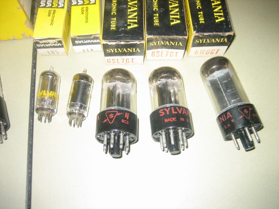 Sylvania Electronic Tube 12GE5 12GW6 6910 1R5 1T4 6SL7GT 6W6GT - LOT OF 10 - Image 7