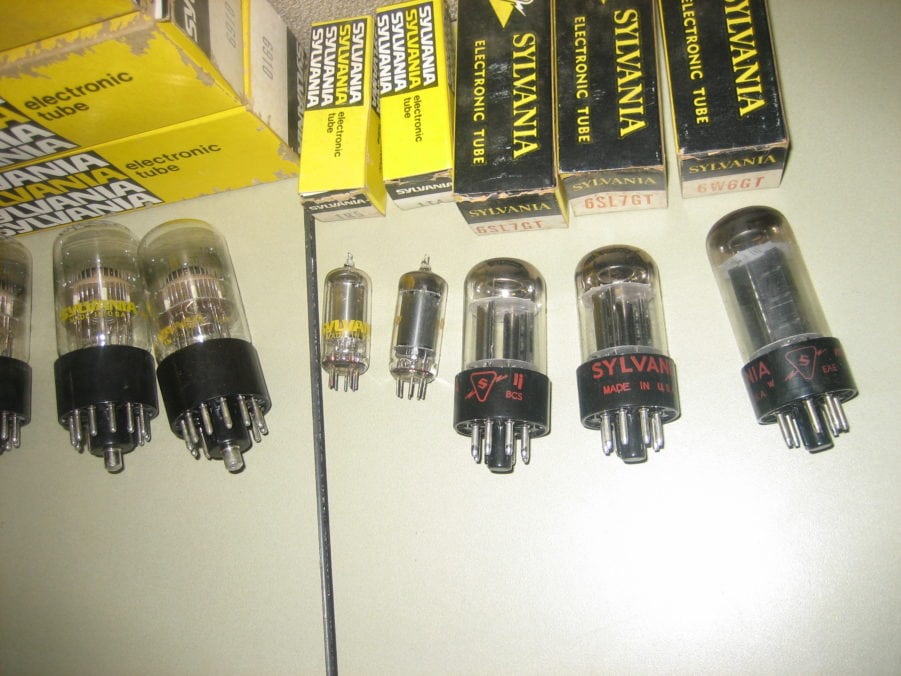 Sylvania Electronic Tube 12GE5 12GW6 6910 1R5 1T4 6SL7GT 6W6GT - LOT OF 10 - Image 8
