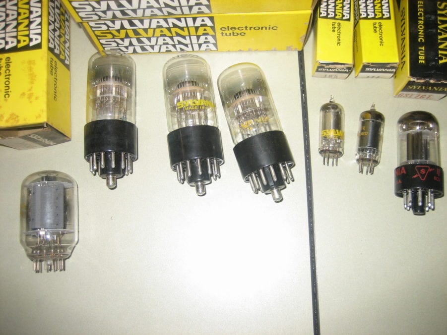 Sylvania Electronic Tube 12GE5 12GW6 6910 1R5 1T4 6SL7GT 6W6GT - LOT OF 10 - Image 9