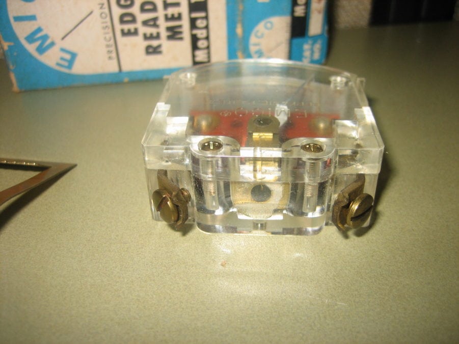 Emico Model 13 MilliAmperes Panel Meter Guage 0 to 1 Milli Amps - NEW - Image 3