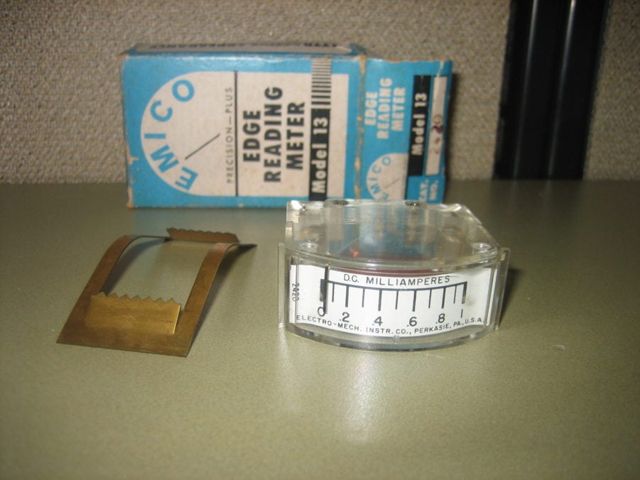 Emico Model 13 MilliAmperes Panel Meter Guage 0 to 1 Milli Amps - NEW